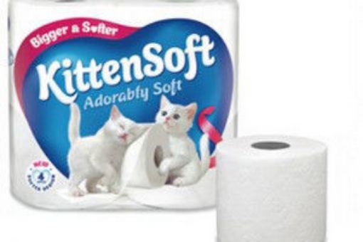 LUXURY KITTEN SOFT VIRGIN 2PLY X350SHEETS 9Piece