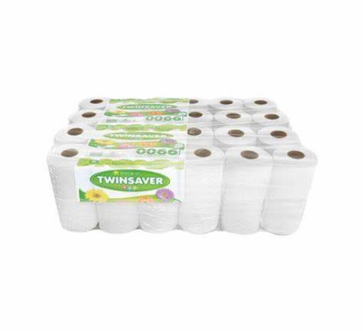 Picture of TWINSAVER TOILET PAPER PREMIUM 1 PLY  48`s