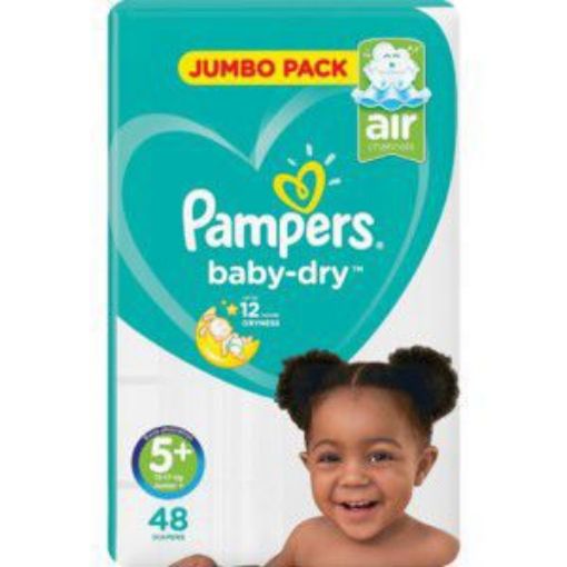 PAMPERS ACTIVE BABY J/P JUNIOR PLUS  12-17KG  48s