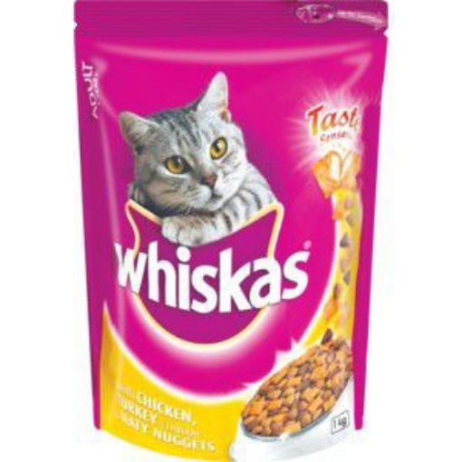 WHISKAS ADULT MEATY NUGGETS CHICKEN/TURKEY  1kg