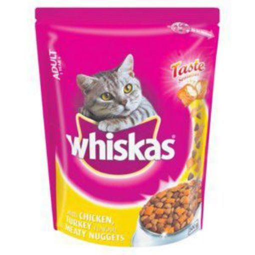 WHISKAS ADULT MEATY NUGGETS CHICKEN/TURKEY  500g