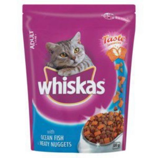 WHISKAS ADULT MEATY NUGGETS OCEAN FISH  500g
