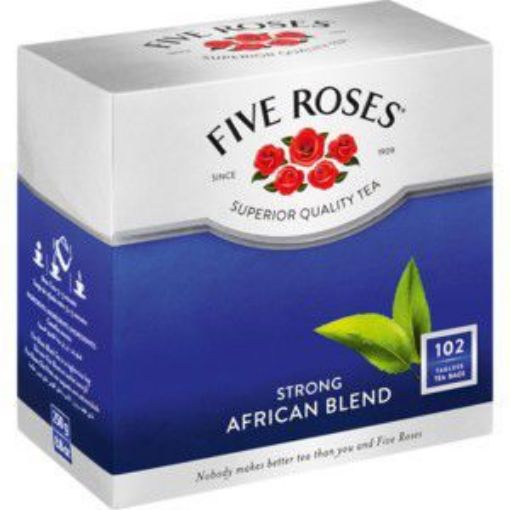 FIVE ROSES AFRICAN BLEND TEABAGS  100`S