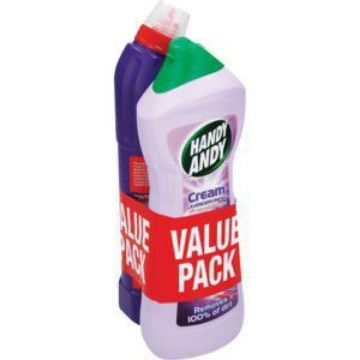 DOMESTOS AND HANDY ANDY BANDED PACK  750ml