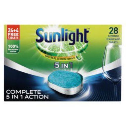 SUNLIGHT AUTO DISHWASHING TABLET  28`s