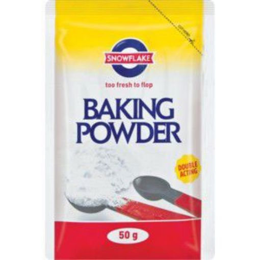 SNOWFLAKE BAKING POWDER SACHET  50g