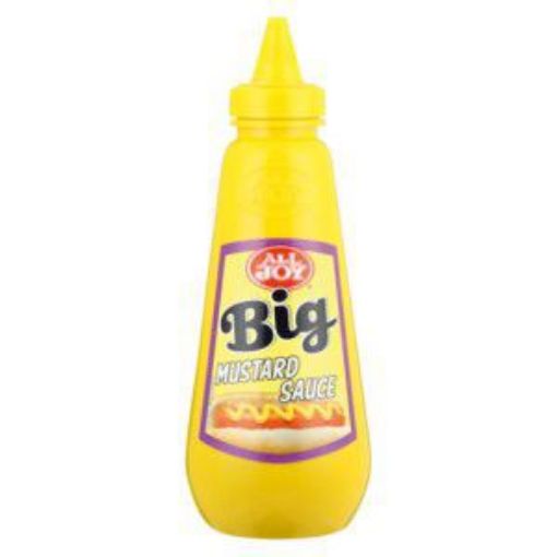 ALL JOY BIG SQUEEZE MUSTARD SAUCE  500ml
