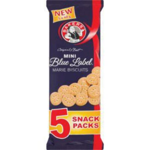 BAKERS BLUE LABEL MARIE MULTIPACKS 5X  40g