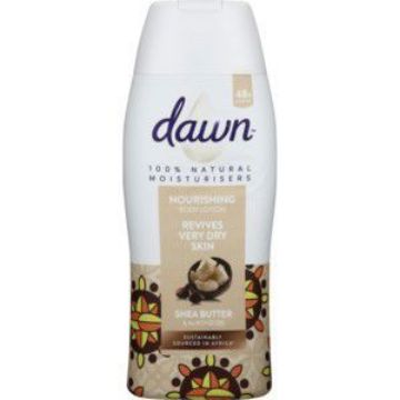 DAWN BODY LOTION SHEA BUTTER & ALMOND OIL  400ml