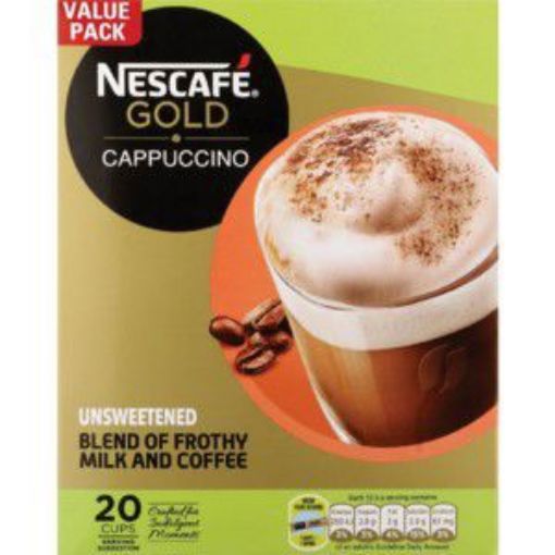NESCAFE CAPPUCCINO GOLD UNSWEETENED STICK   12.5g