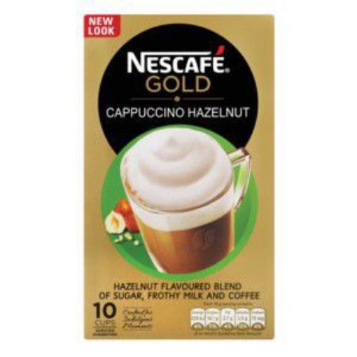 NESCAFE CAPPUCCINO HAZEL STICK 10X  18g