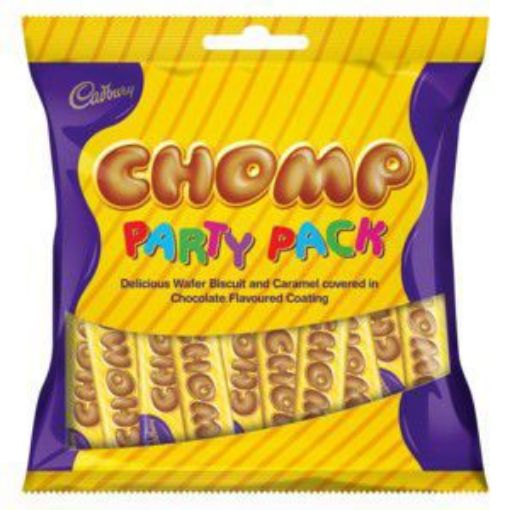 CADBURY CHOMP PARTY PACK   168g