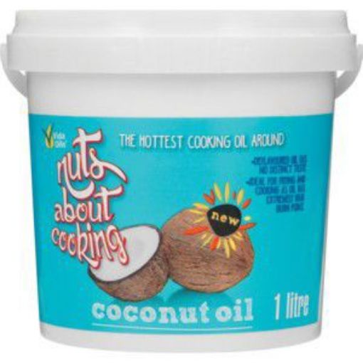 NUTS ABOUT COOKING COCONUT OIL  1lt
