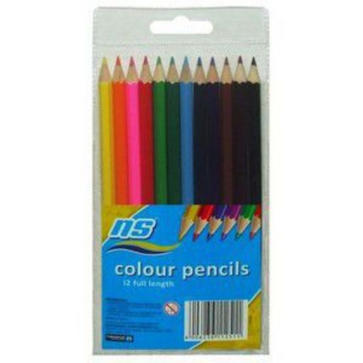 NATIONAL COLOUR PENCILS   12`s
