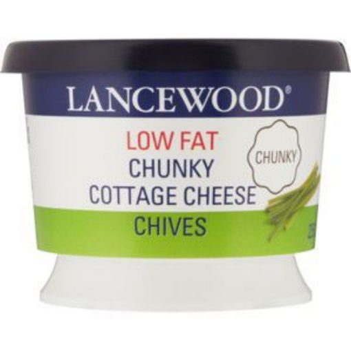 LANCEWOOD COTTAGE CHEESE CHUNKY CHIVES  250g