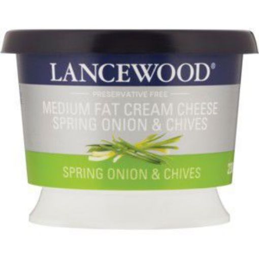 LANCEWOOD CREAM CHEESE SPRING ONION&CHIVES  230g