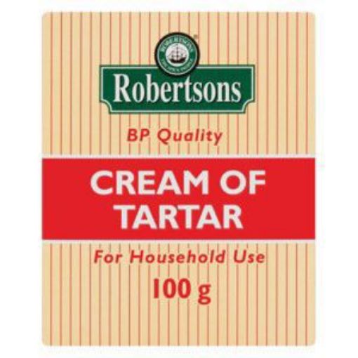ROBERTSONS CREAM OF TARTAR  100g