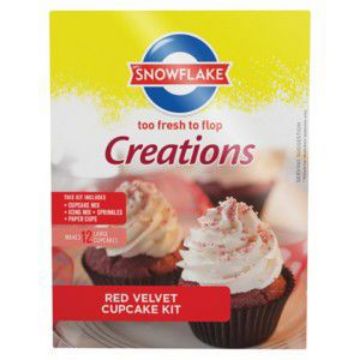 SNOWFLAKE CREATIONS RED VELVET CUPCAKES  810g