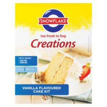 SNOWFLAKE CREATIONS VANILLA CAKE KIT  800g