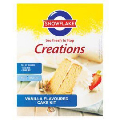SNOWFLAKE CREATIONS VANILLA CAKE KIT  800g