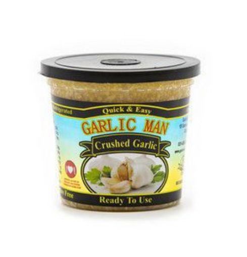 GARLIC MAN CRUSHED GARLIC  125g