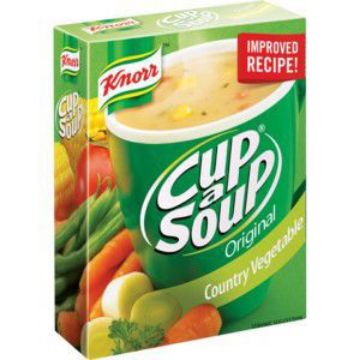 KNORR CUP A SOUP COUNTRY VEGETABLE  84g