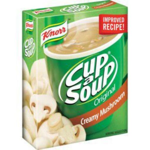 KNORR CUP A SOUP CREAMY MUSHROOM  84g