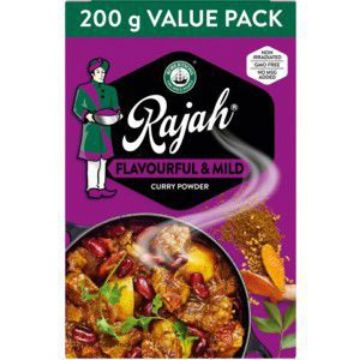 RAJAH CURRY POWDER FLAVOURFUL & MILD  200g
