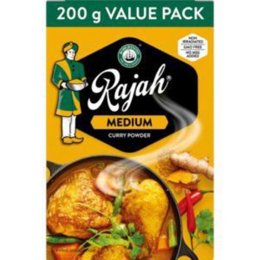 RAJAH CURRY POWDER MEDIUM  200g