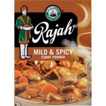 RAJAH CURRY POWDER MILD & SPICY  100g