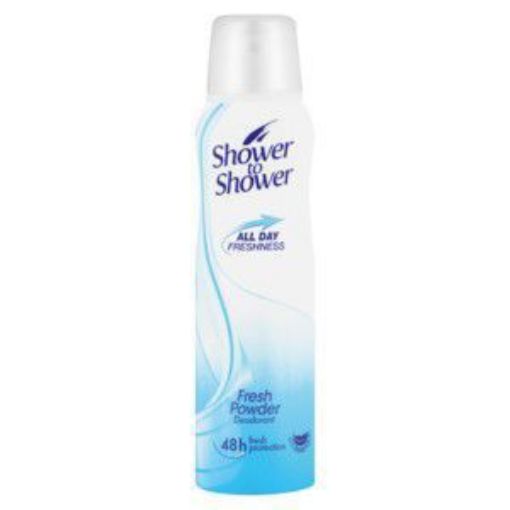 SHOWER TO SHOWER DEO LADIES FRESH POWDER  150ml