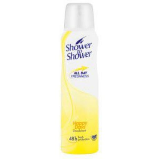 SHOWER TO SHOWER DEO LADIES HAPPY DAYS  150ml