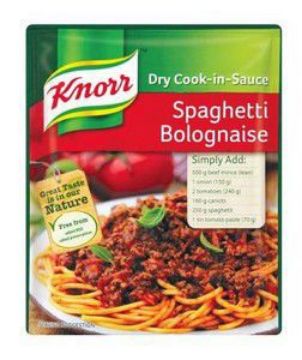 KNORR DRY COOK IN SC SPAGHETI BOLOGNAISE  48g