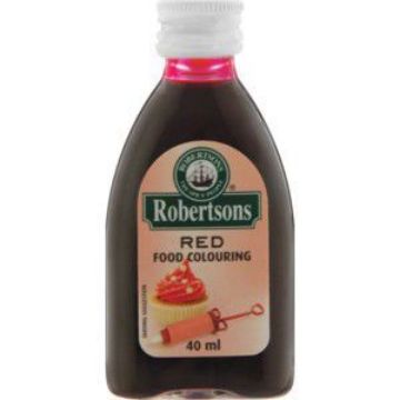 ROBERTSONS ESSENCES COLOUR RED  40ml