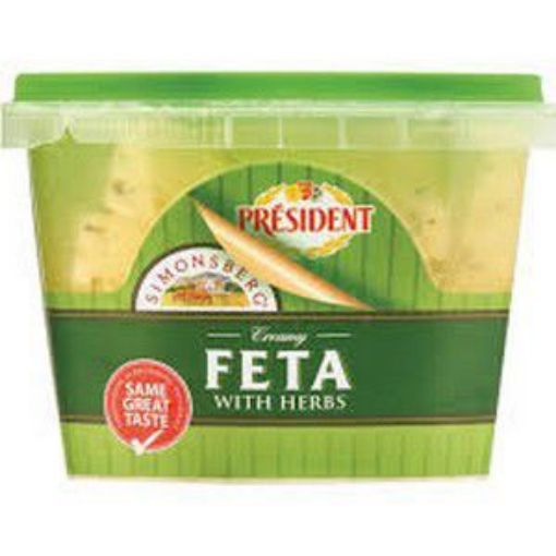 PRESIDENT FETA WITH HERBS  200g