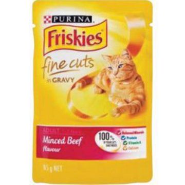 PURINA FRISKIES MINCE BEEF  85g