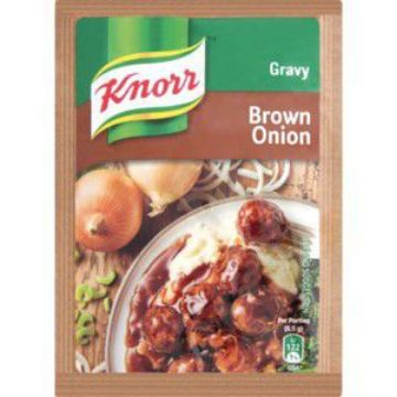 KNORR GRAVY PKT BROWN ONION  34g