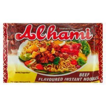 ALHAMI INSTANT NOODLES BEEF  5 x 65g