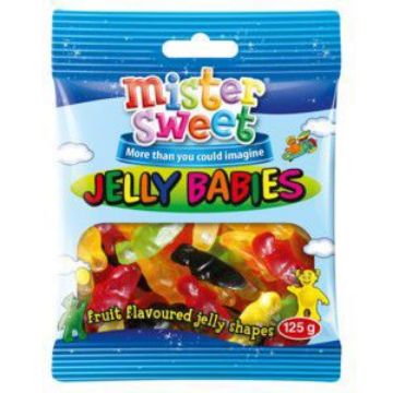MISTER SWEETS JELLY  BABIES  125g