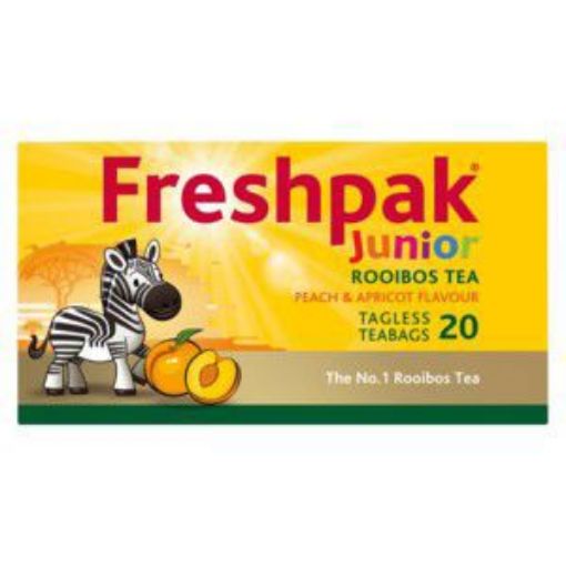 FRESHPAK JUNIOR ROOIBOS PEACH & APRICOT 20`S  40g