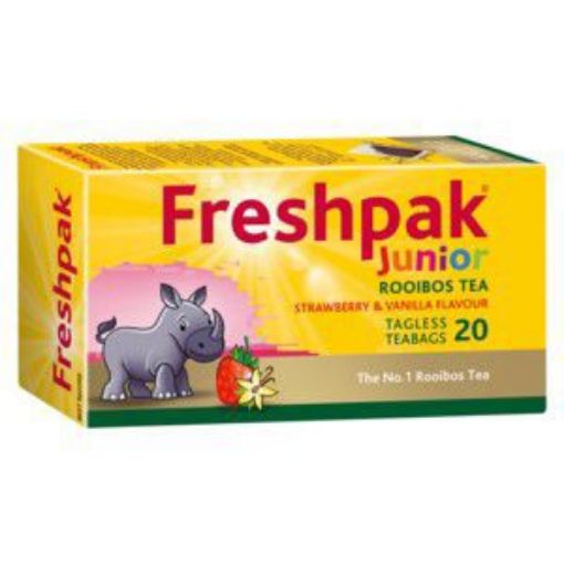 FRESHPAK JUNIOR ROOIBOS STRAWBERRY & VANILLA 20`S  40g