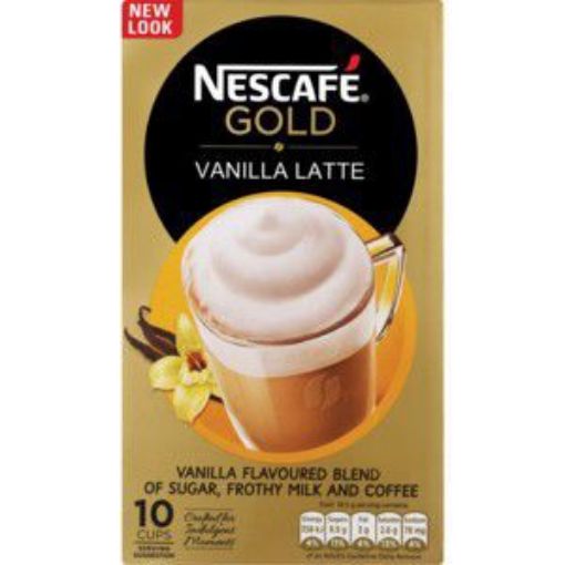 NESCAFE LATTE  VANILLA STICK 10X  18.5g