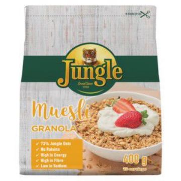JUNGLE MUESLI GRANOLA  400g