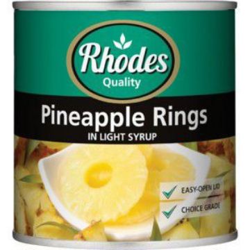 RHODES PINEAPPLE RINGS  440g