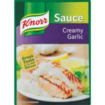 KNORR PKT SAUCE CREAMY GARLIC  38g