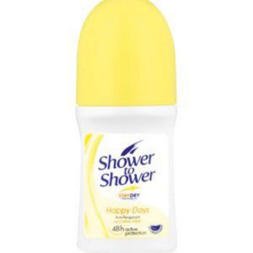 SHOWER TO SHOWER ROLL ON LADIES HAPPY DAYS  50ml