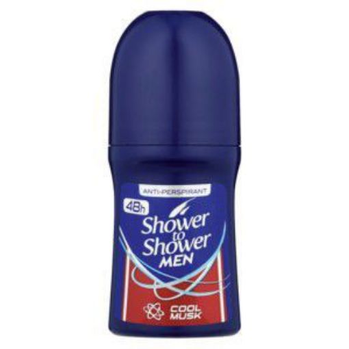 SHOWER TO SHOWER ROLL ON MENS COOL MUSK  50ml