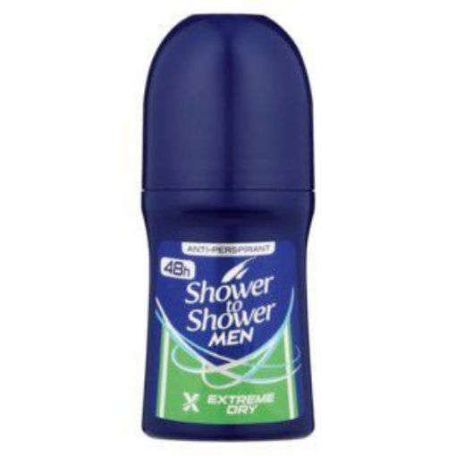 SHOWER TO SHOWER ROLL ON MENS EXTREME DRY  50ml
