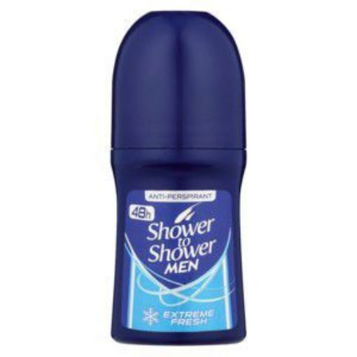 SHOWER TO SHOWER ROLL ON MENS EXTREME FRESH  50ml