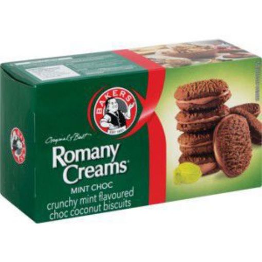 BAKERS ROMANY CREAMS MINT CHOC  200g